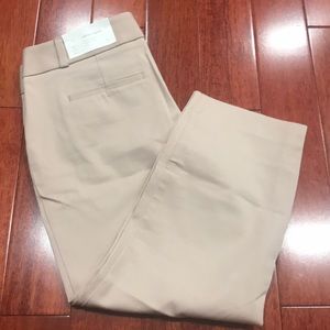 LOFT - Marisa Cropped Pants - sz 8P - NWT